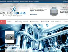 Tablet Screenshot of amchiller.com